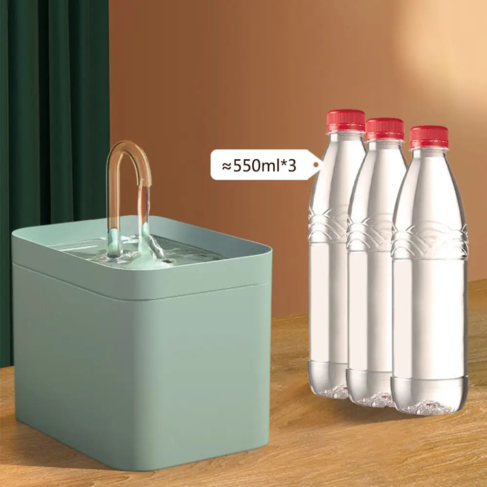 Auto Filter Electric Mute Cat Water Fountain