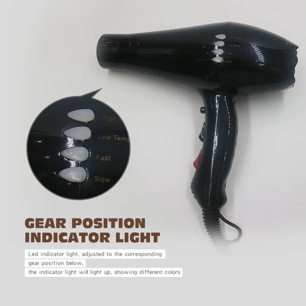 Salon-Grade 6000W Hair Dryer