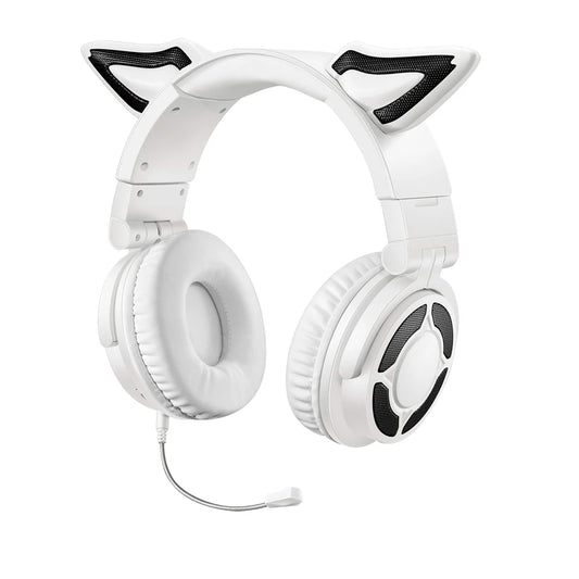 RGB Cat Ear Bluetooth Headphones