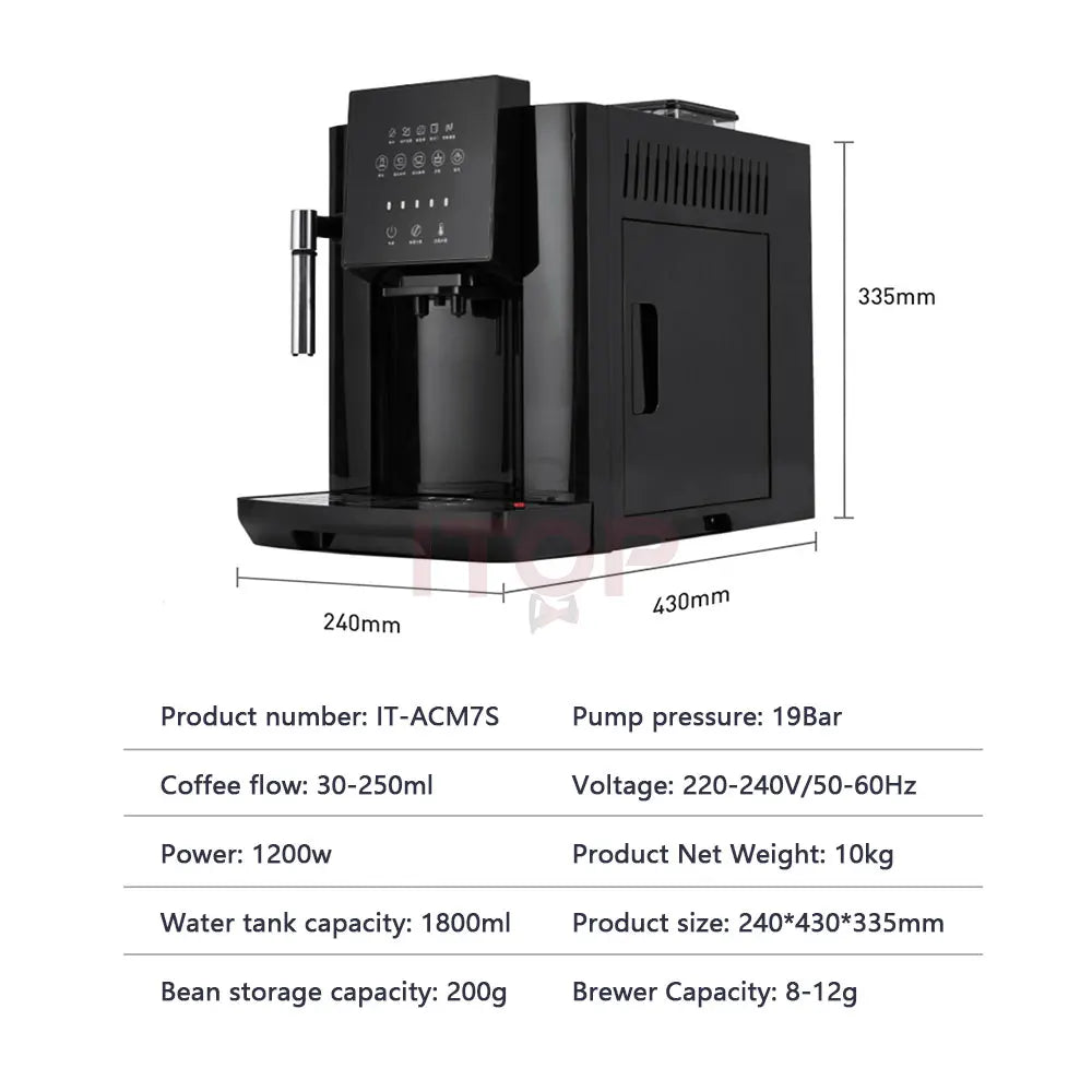 Automatic 19 Bar Coffee Maker