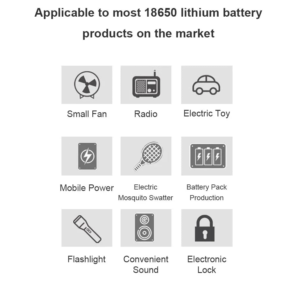 2600mah 18650 Rechargeable Battery With Charger