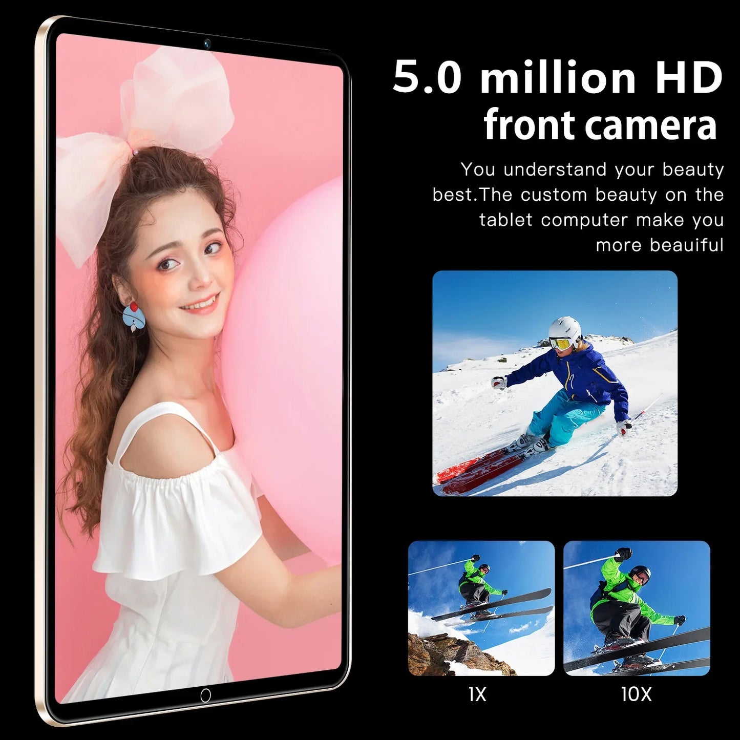 10.1 Inch HD 16G+512GB Tablets PC