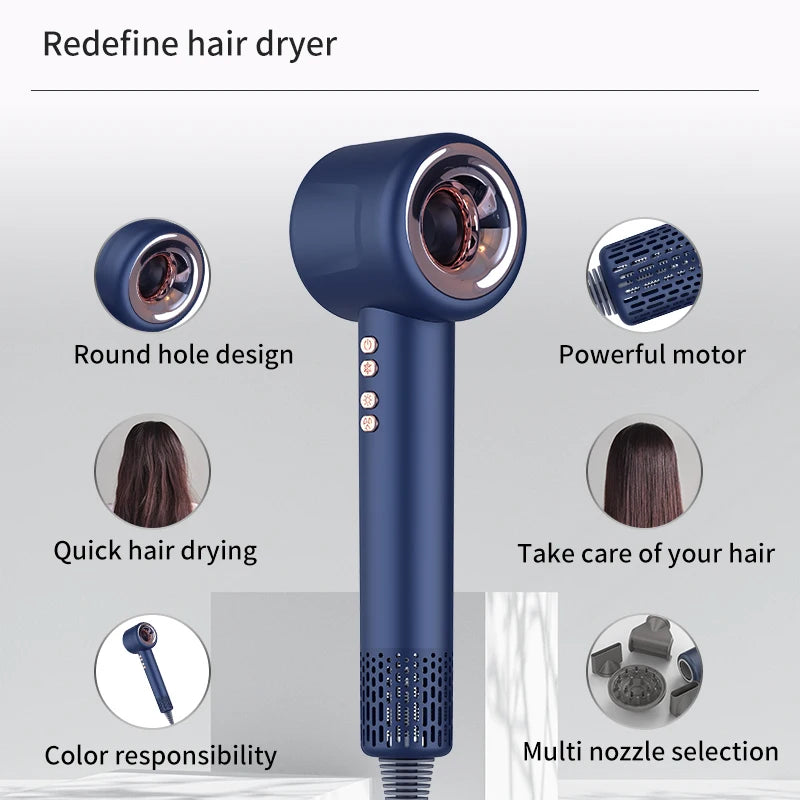 Salon-style Ionic Blow Dryer
