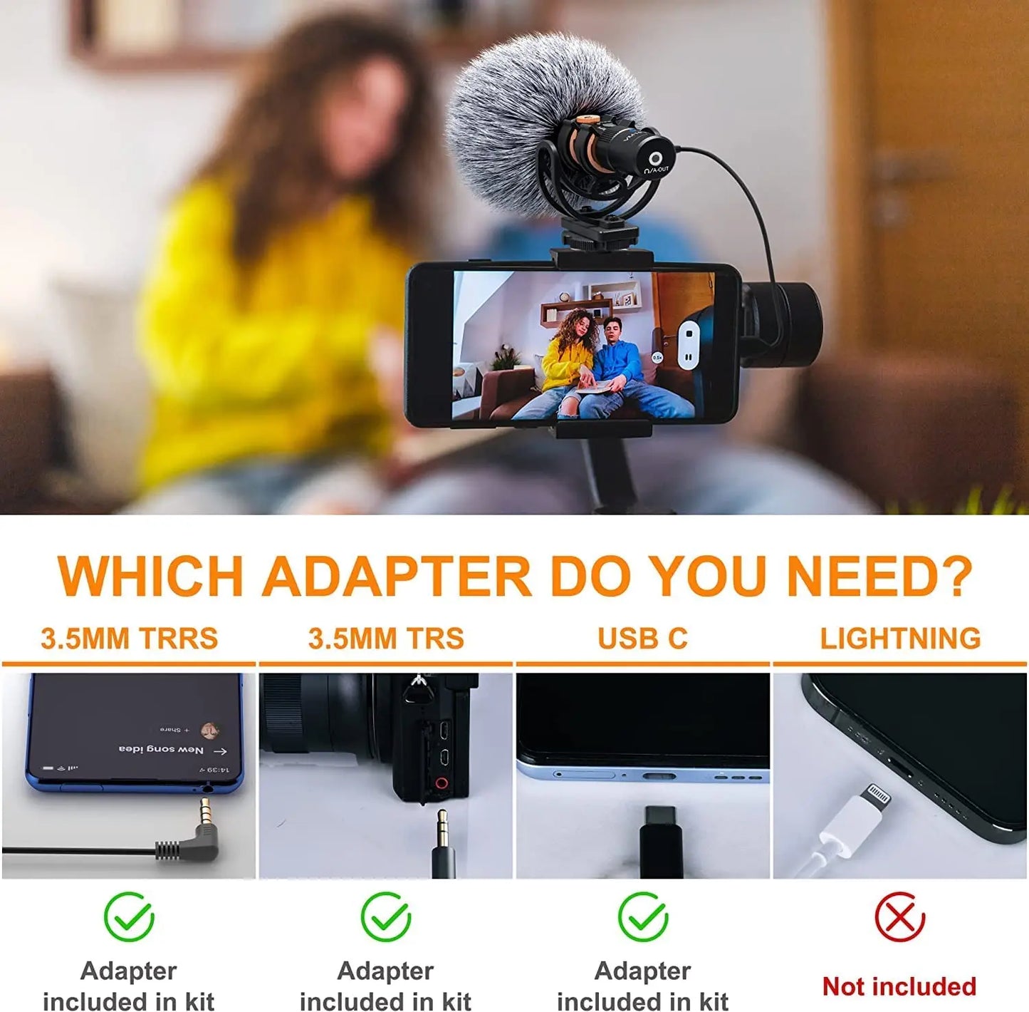 VM10 Pro Camera Microphone