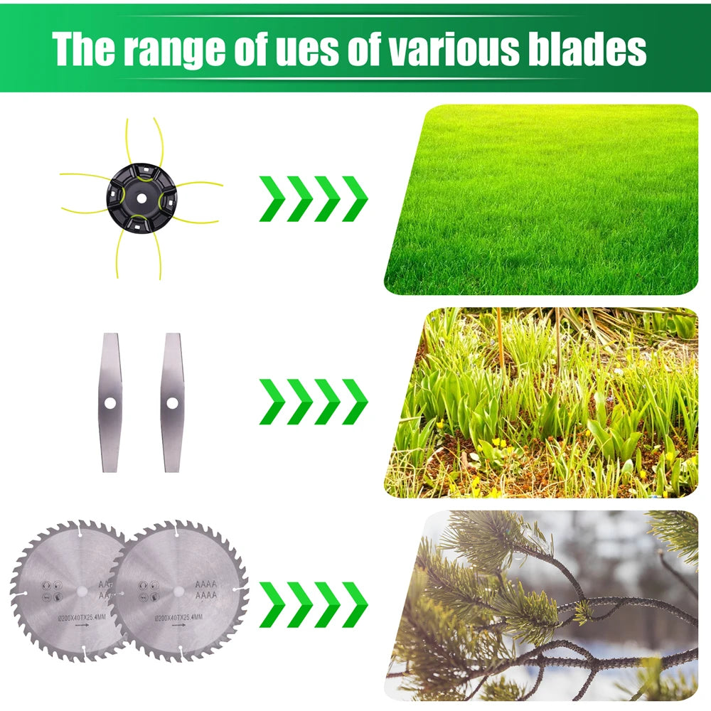 8 Inch Cordless Electric Lawn Mower Brushless