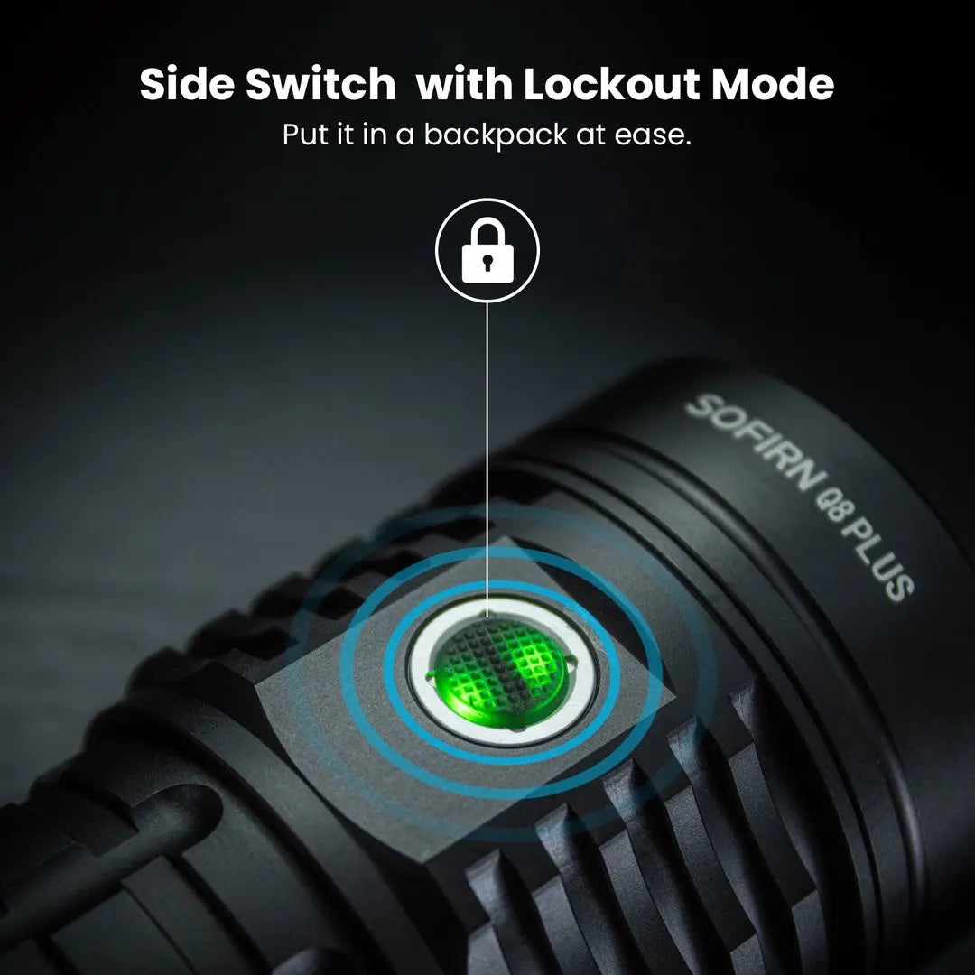 USB C Rechargeable 16000lm Powerful Flashlight