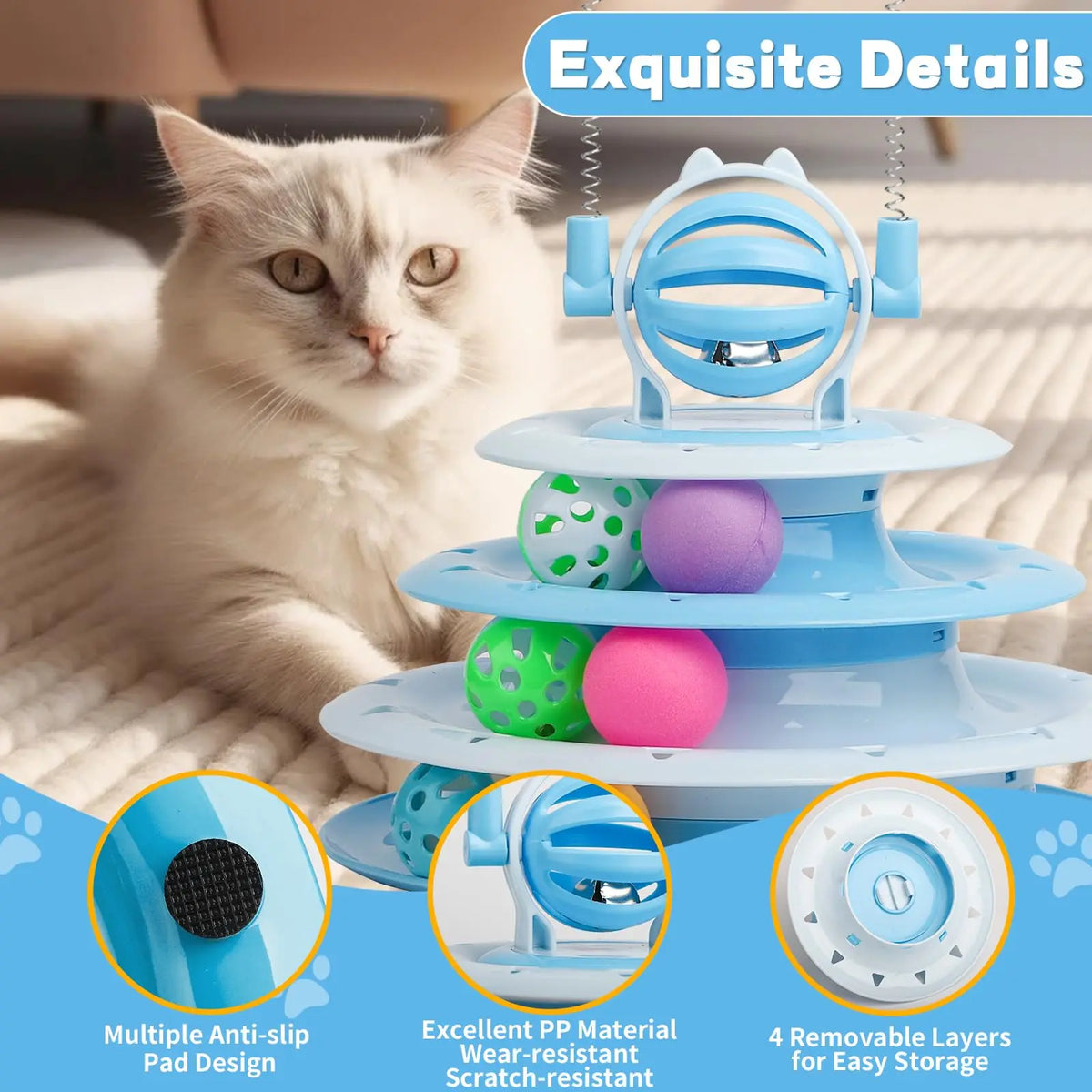 Engaging Interactive Cat Toy Puzzle Ball