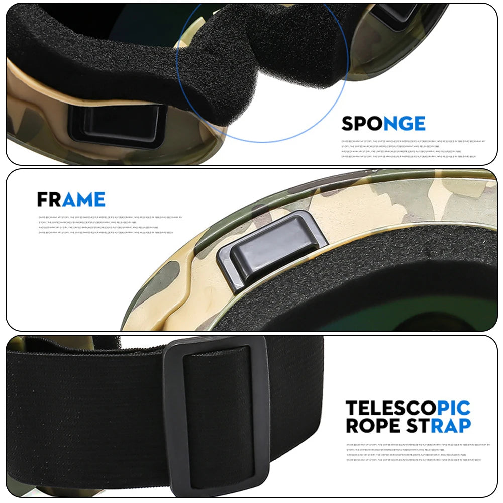 Sand-Proof Ski/Snowboard Goggles