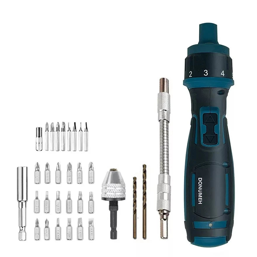 Cordless Electric Screwdriver 1300mah Li-ion Battery