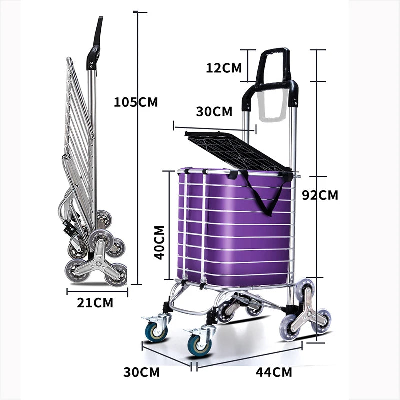 Foldable Trolley Shopping cart