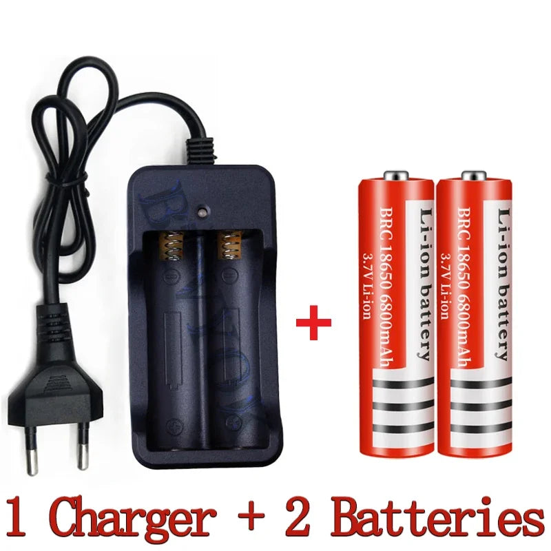 6800mAh 18650 Battery Rechargeable Battery