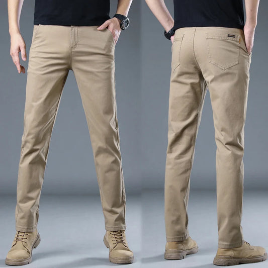 Men's Classic Slim Business Casual Jeans
