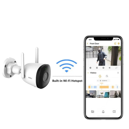 Bullet 2C 4MP 2MP Surveillance IP Camera