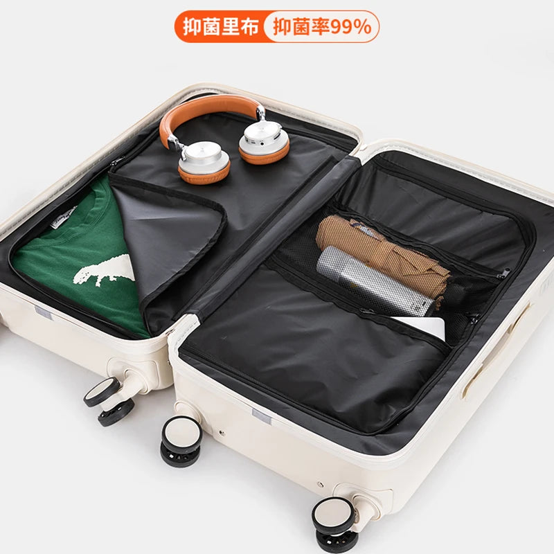 multifunctional large capacity password luggage