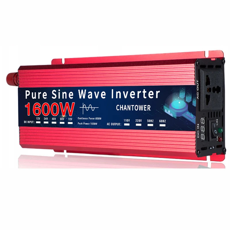 12v/24v To 110v/220v Pure Sine Wave Inverter