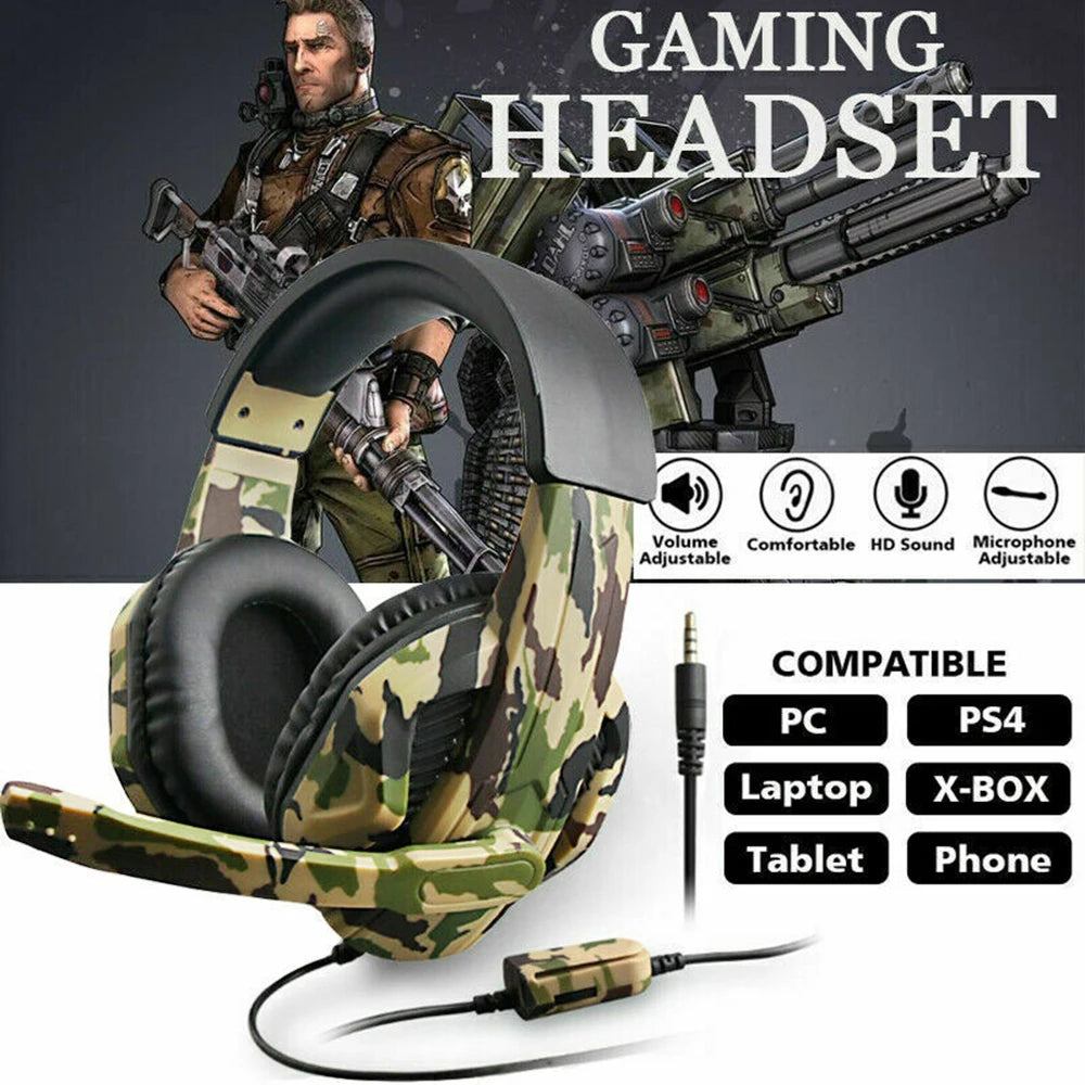 Wired Gaming Headset with Mic
