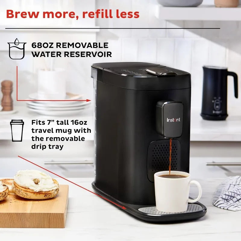 3-in-1 Espresso Ground Coffee Maker