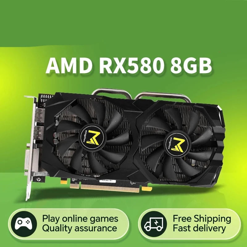 RX 580 8G 256Bit 2048SP GDDR5 Graphics Card
