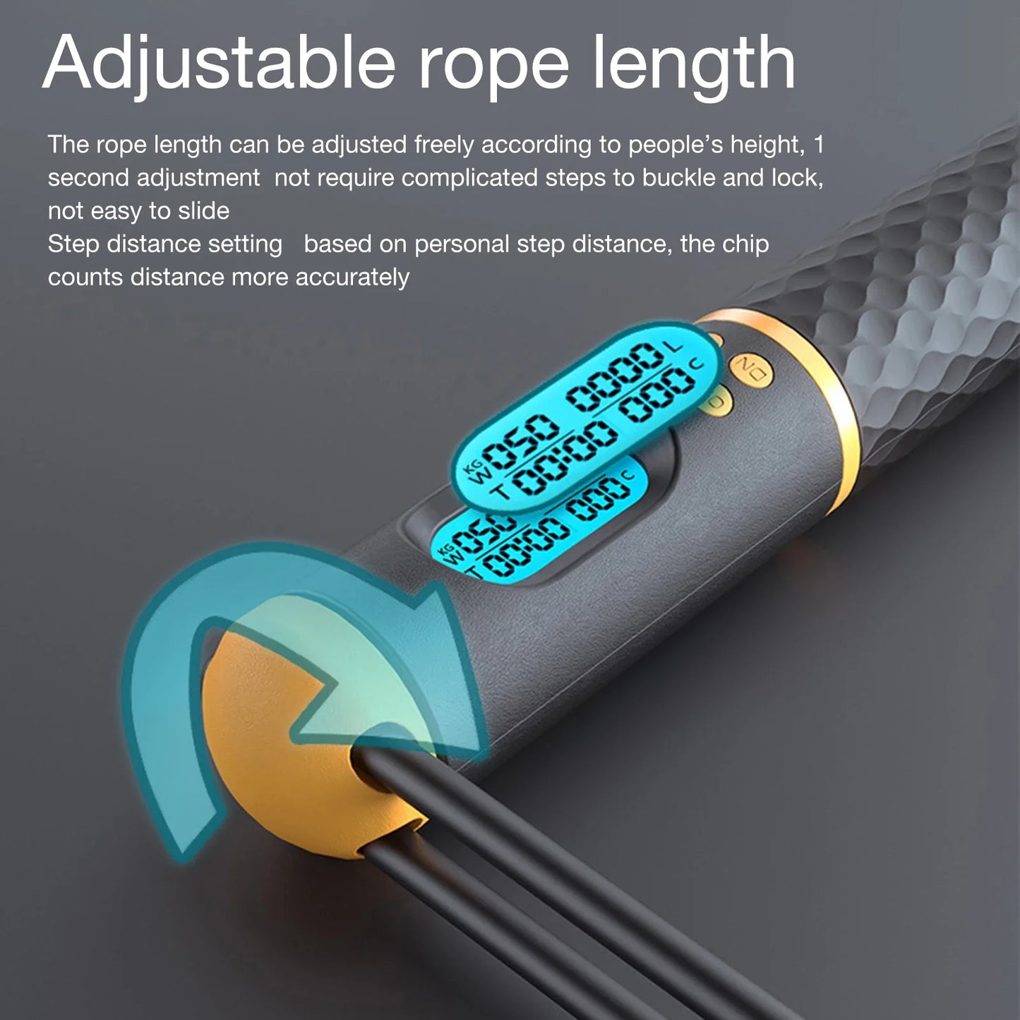 Digital Counting Wireles Jump Rope