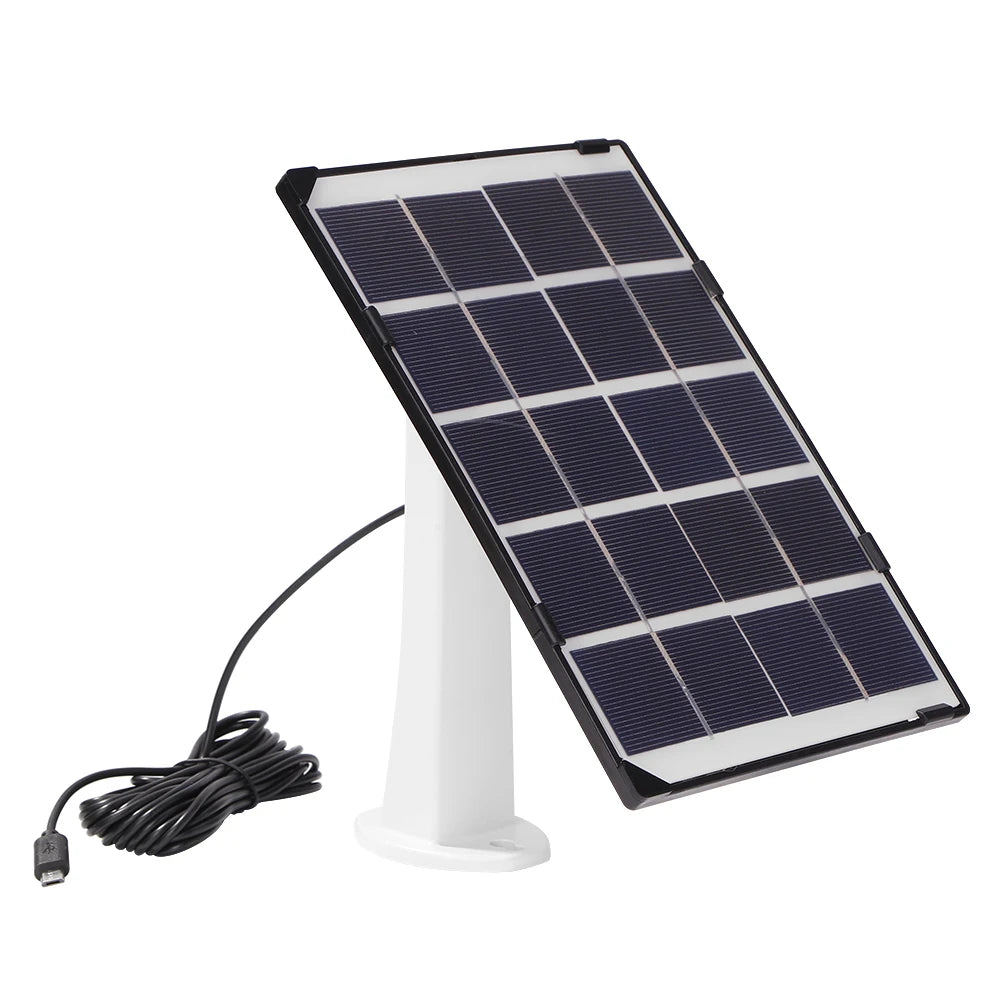 10W 5V Solar Panel Outdoor Camera Charging