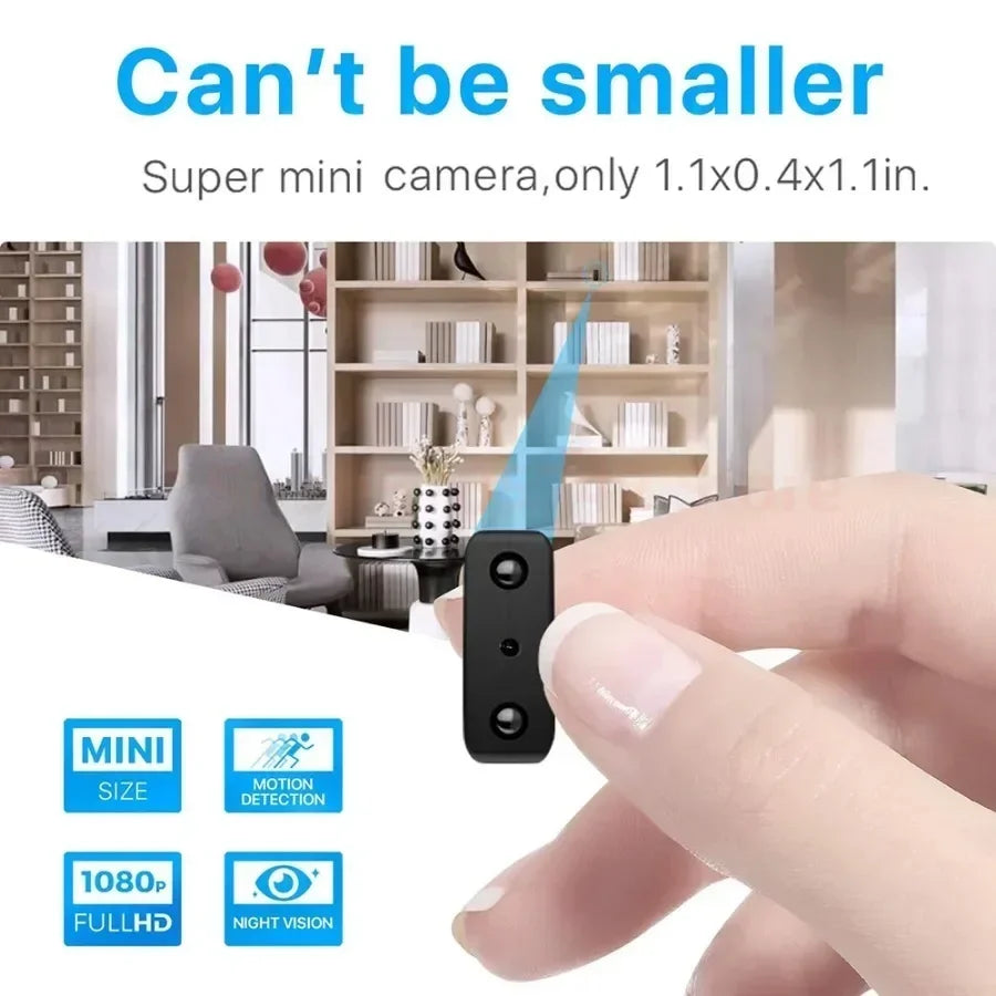 Mini 1080P HD WIFI IR Night Vision Body Camera