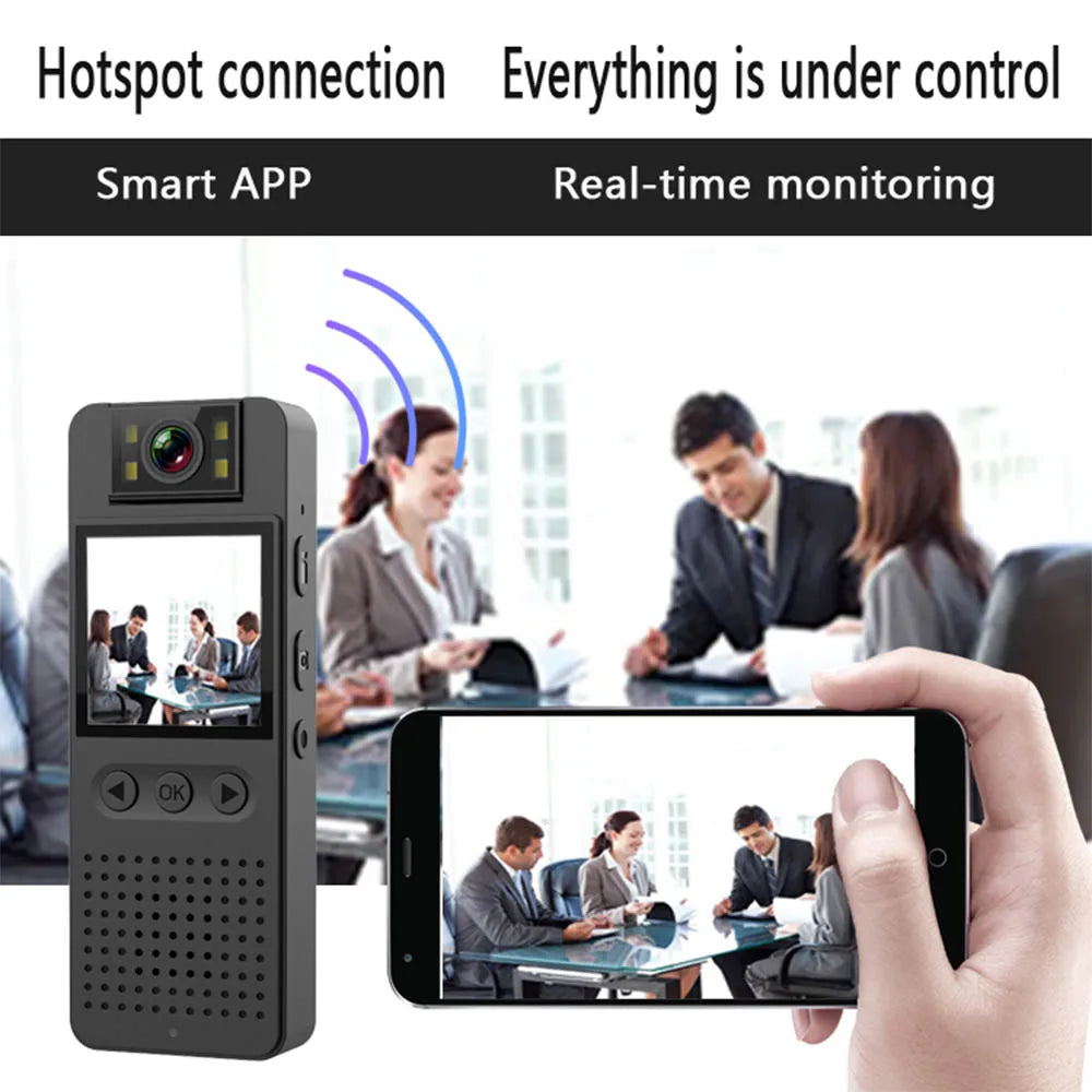 1080P Portable Digital Wifi Mini Body Camera