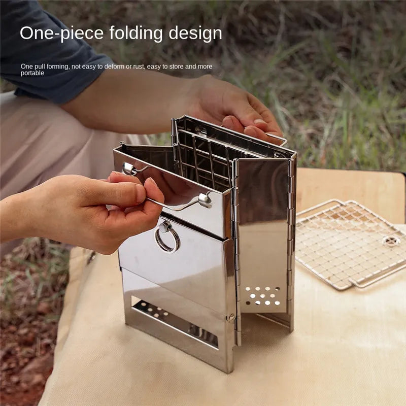 Outdoor Picnic Barbecue Fire Pit Furnace