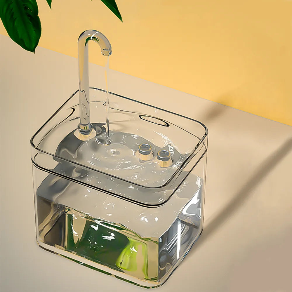 Electric Mute Recirculate Cat Water Fountain