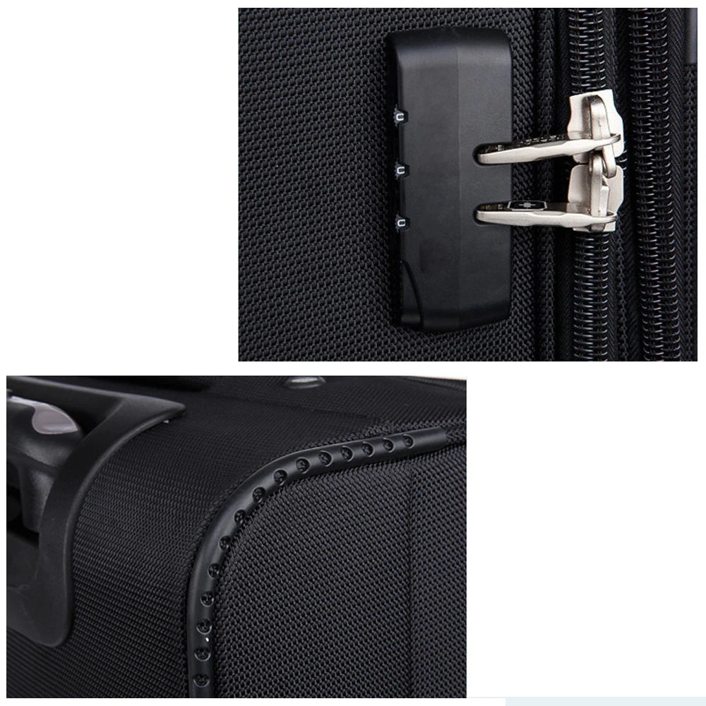 20 Inches Oxford Cloth Trolley Bag