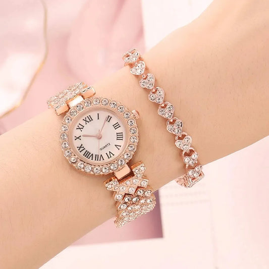 Women Luxury Rhinestone Watch