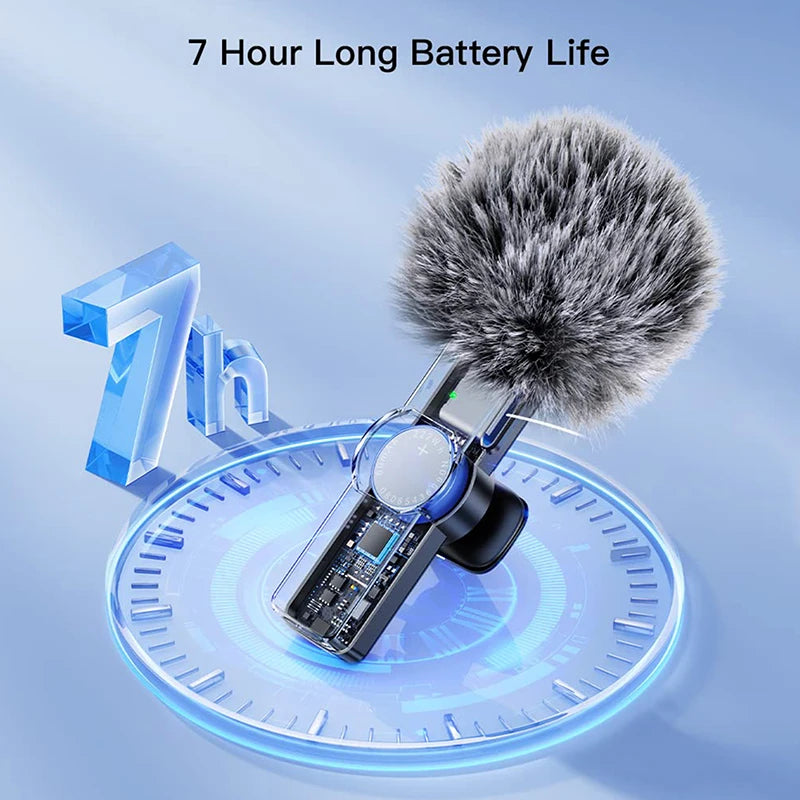 Portable Wireless Lavalier Microphone