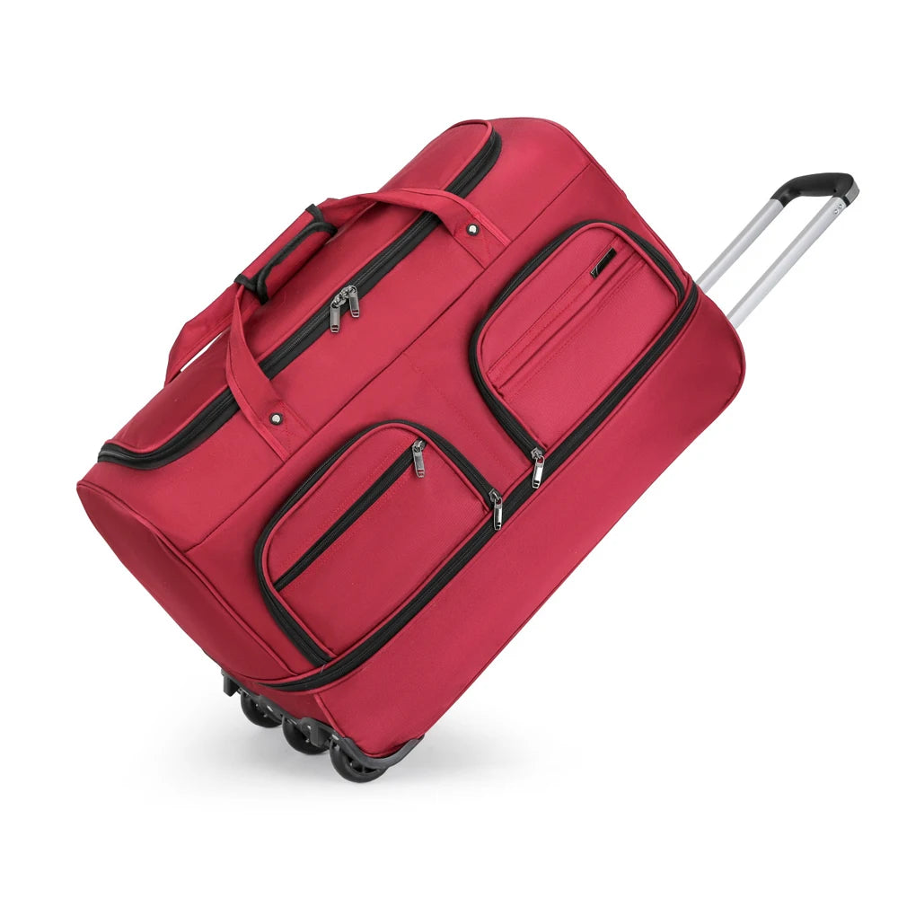Waterproof 18 Inches Oxford Cloth Trolley Travel Bag
