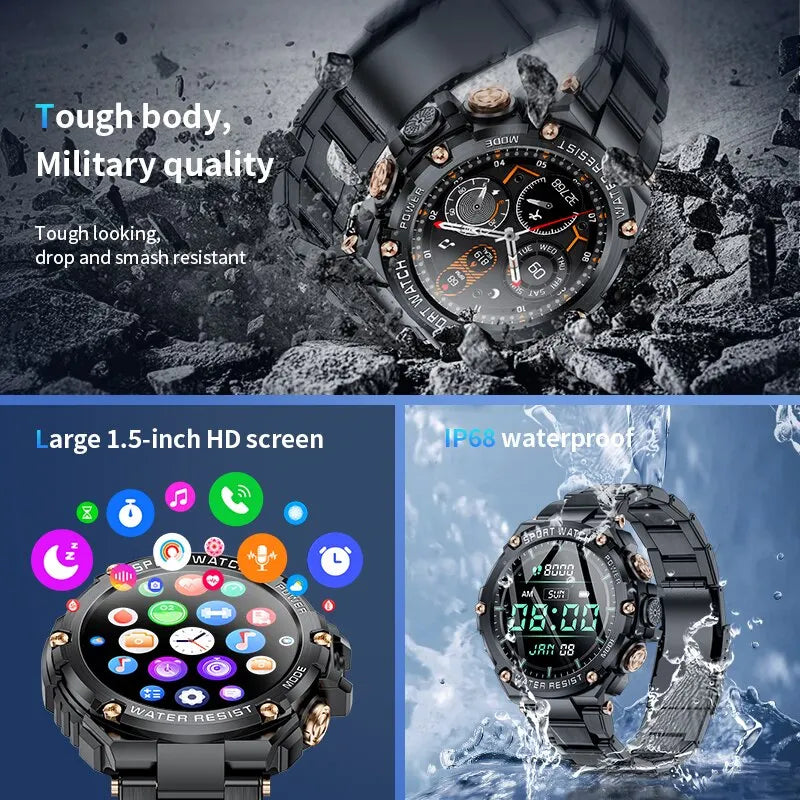 800mAh Men Smart Watch