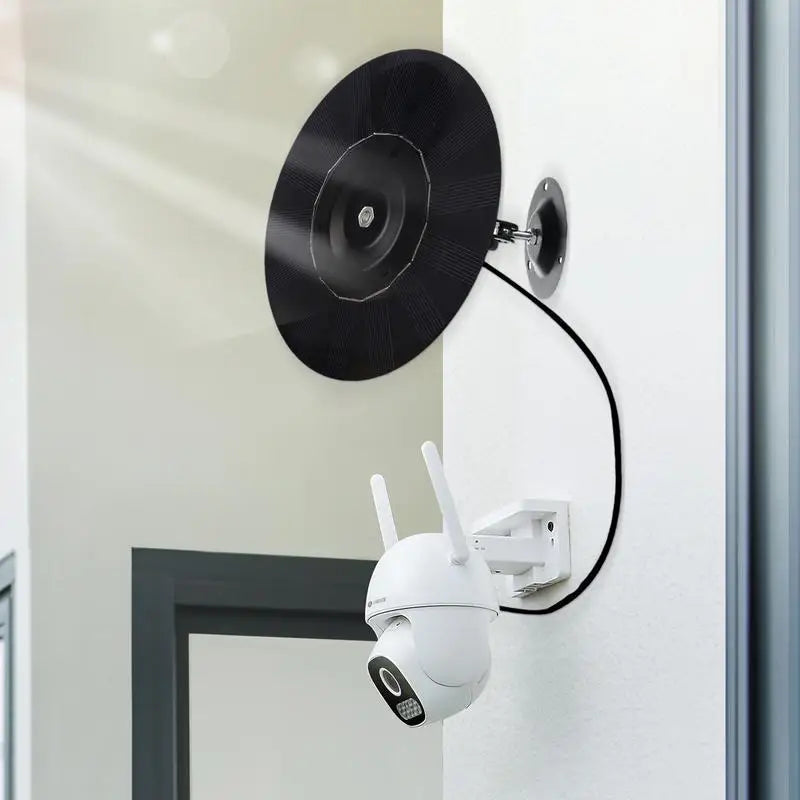 5W Solar Panel Charger For Home Security Camera
