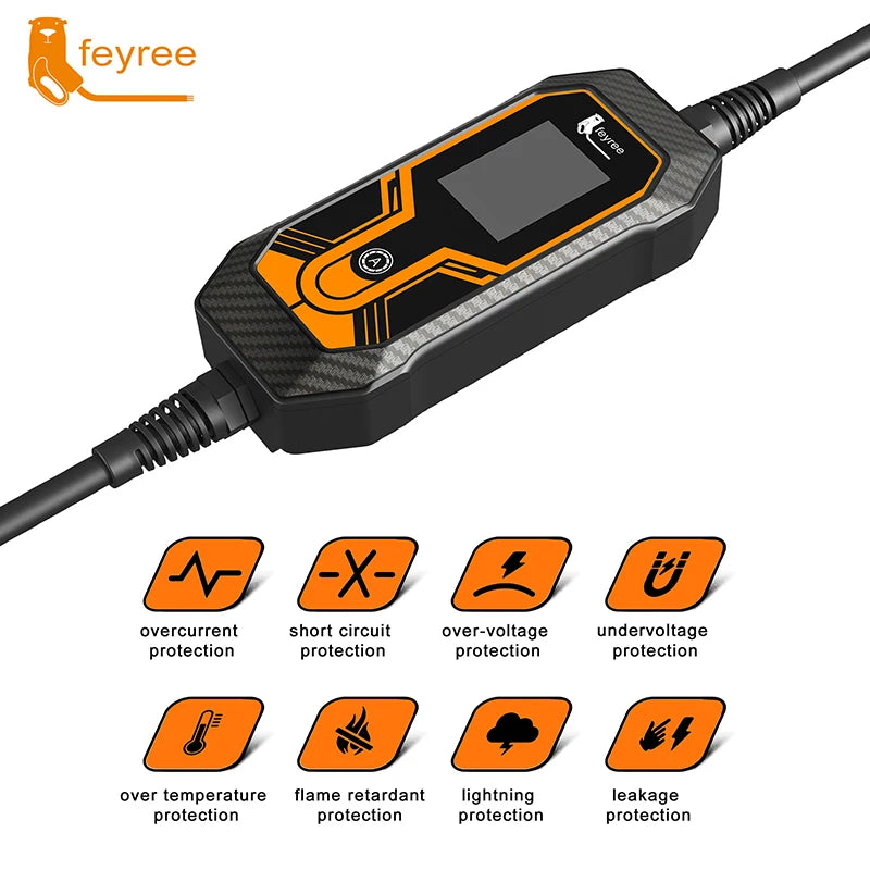 32A 7KW Portable EV Charger