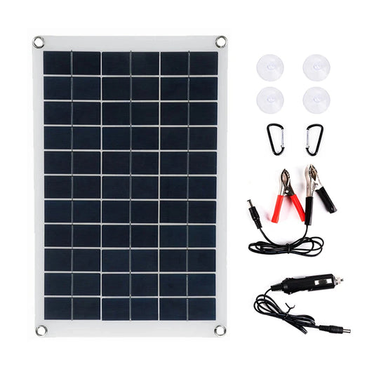 20W Solar Panel 30A Controller 6000W Modified Sine Inverter