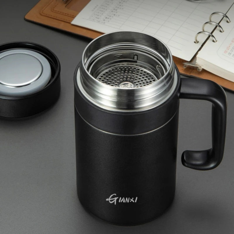 Large-capacity Stainless Steel Heat Preservation Cup