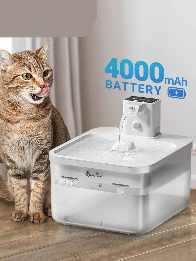 2.5L Wireless Cat Water Fountain