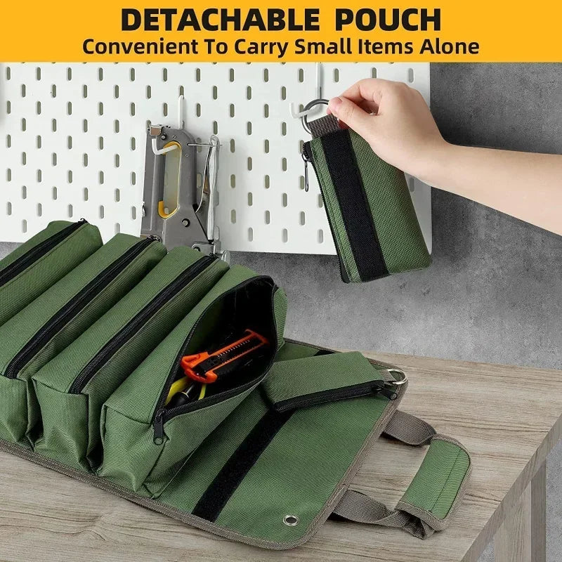 Multi Pocket Hardware Tools Organizer Bag