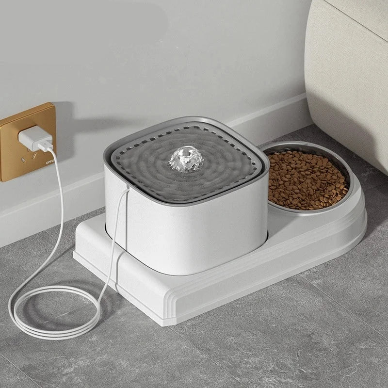 2in1 Cat Automatic Water Fountain