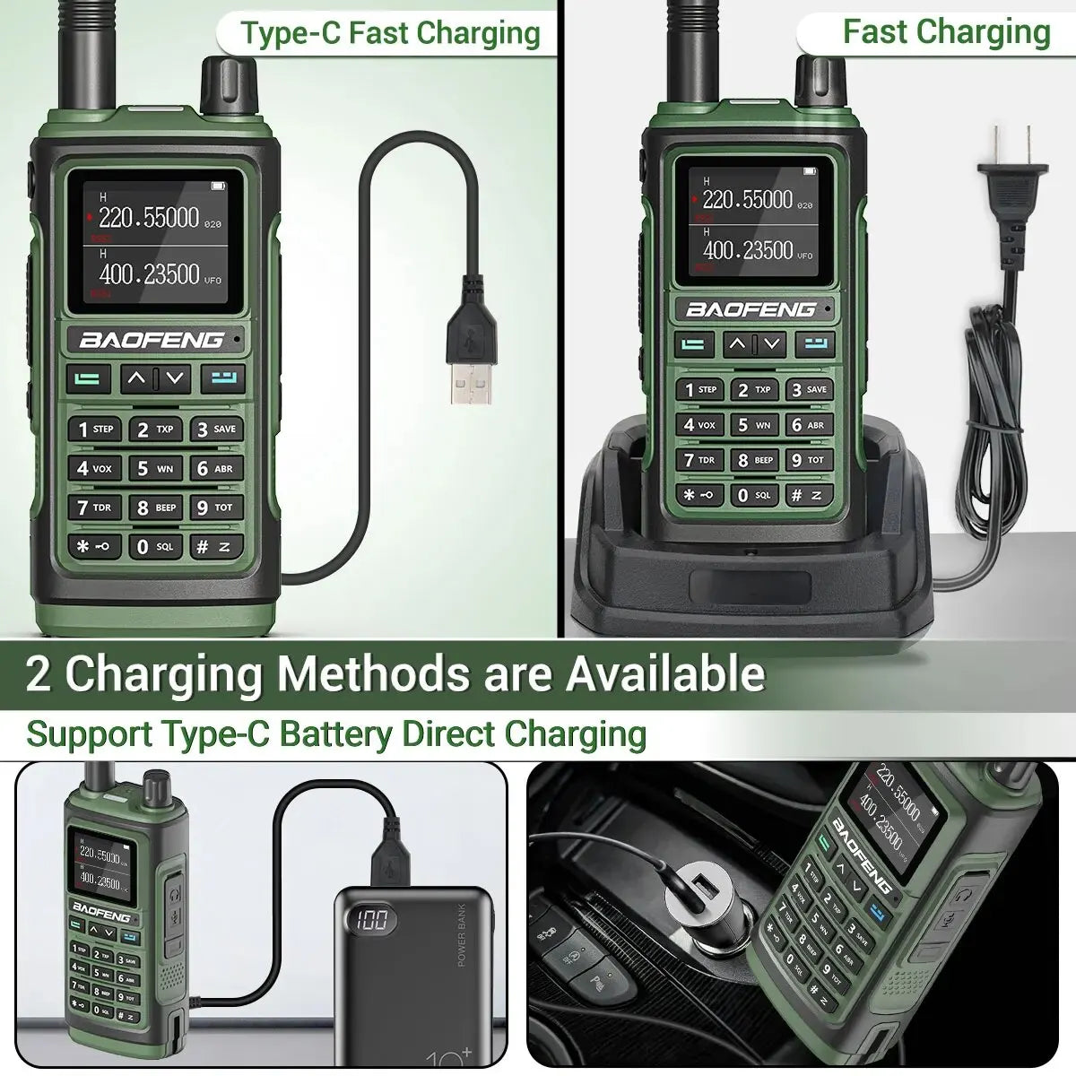 UV 17 Pro Wireless Copy Frequency Walkie Talkie