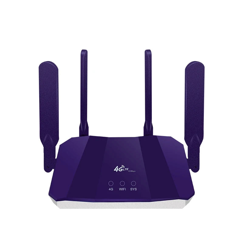 300Mbps 4G LTE Signal Booster Wifi Router