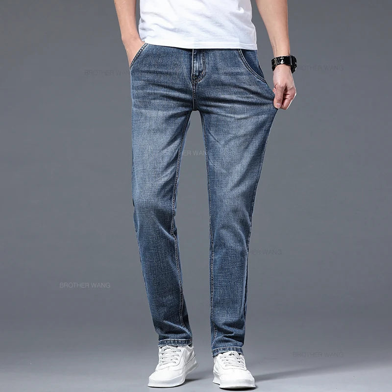 Men's Thin Stretch Fit Jeans