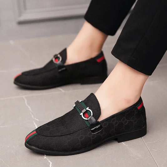Men Walking Dress Loafers Shoes