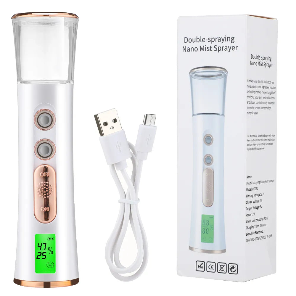 Portable Facial Steamer Nano Mist Sprayer