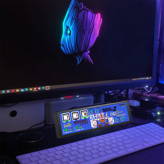 7.9 inch 1280x400 IPS AIDA64 Monitor