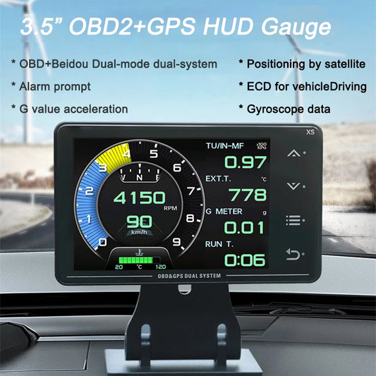 Car Digital Head Up Display HUD Speedometer