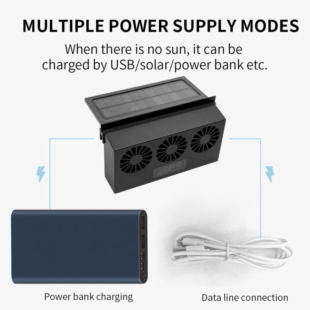 Solar Car Ventilator