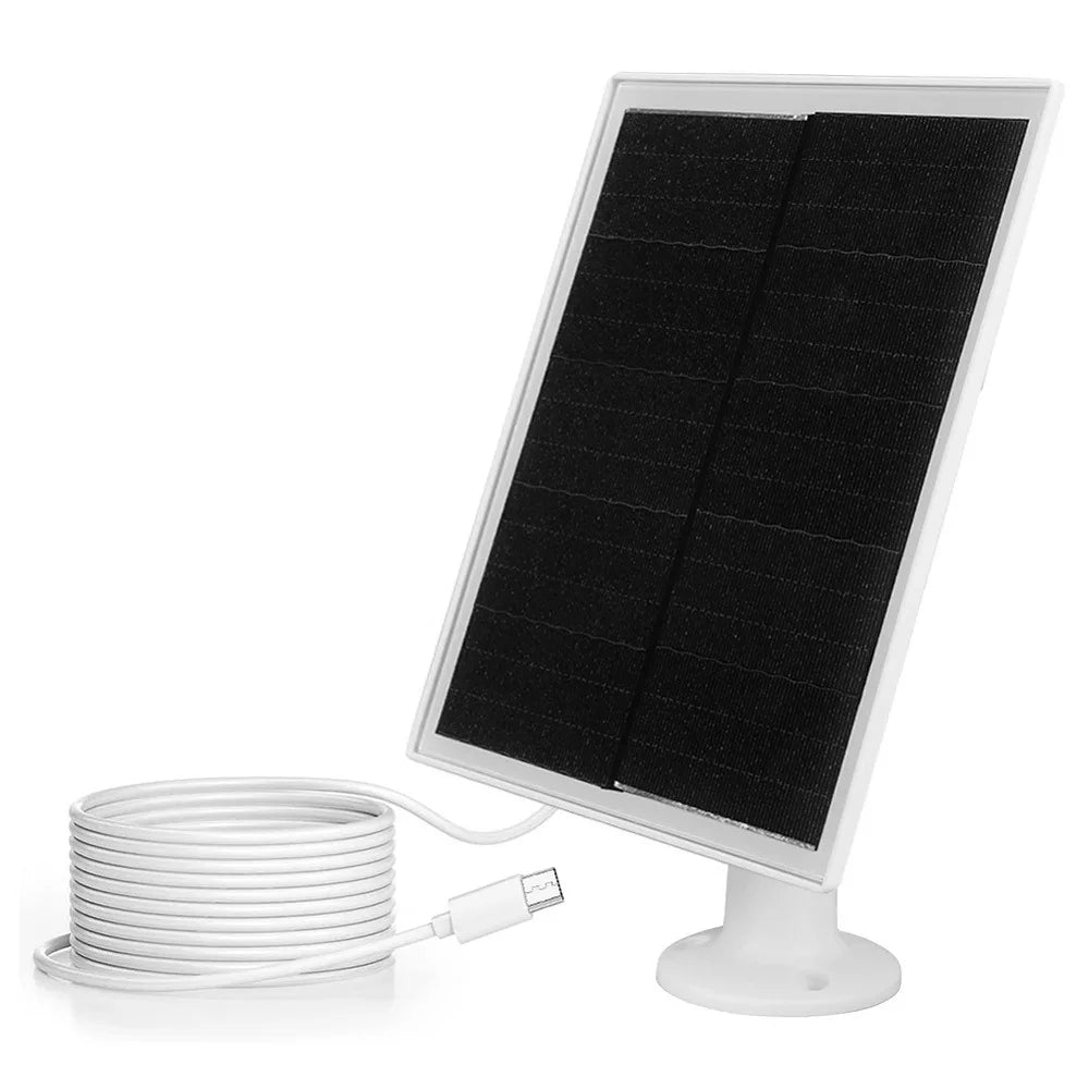 Waterproof 360° Rotation Solar Panel Camera