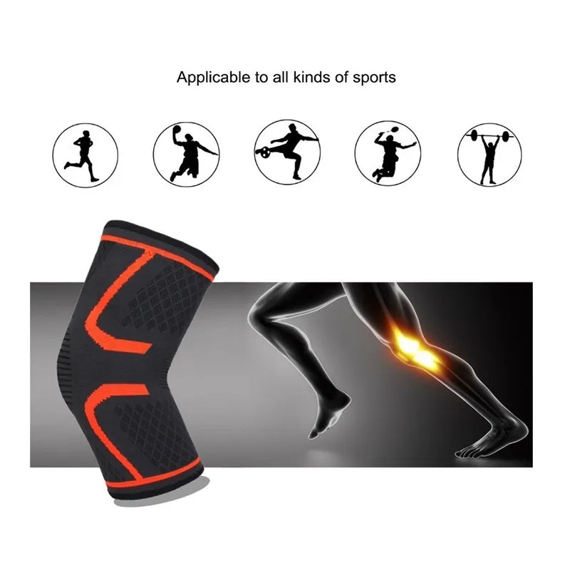 2PCS Fitness Running Cycling Knee Pad